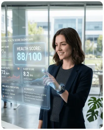 Digital health dashboard